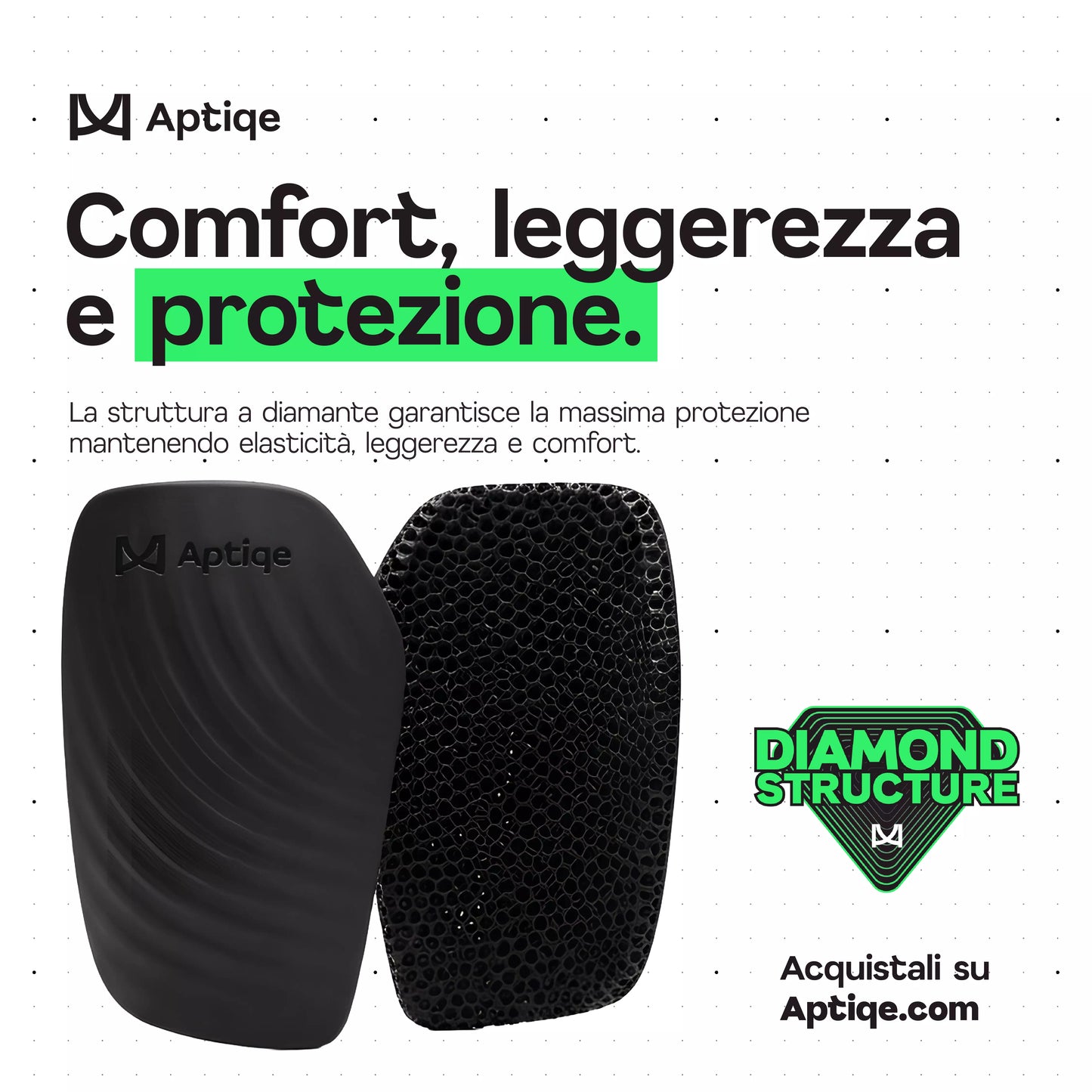 Aptiqe - Parastinchi da Calcio Personalizzabili